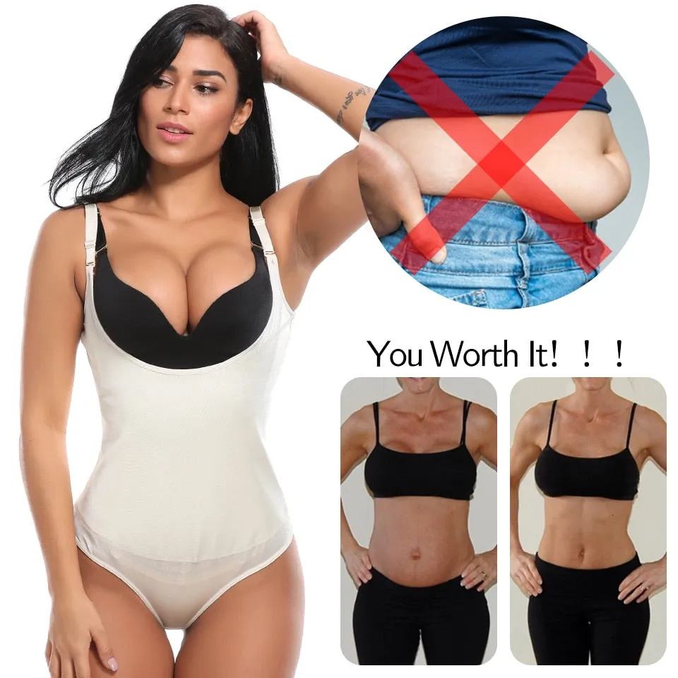 Women Shapewear Bodysuit Body Shaper Slimming