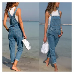 Women's Denim Overalls