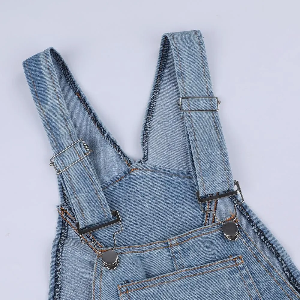 Women's Denim Overalls