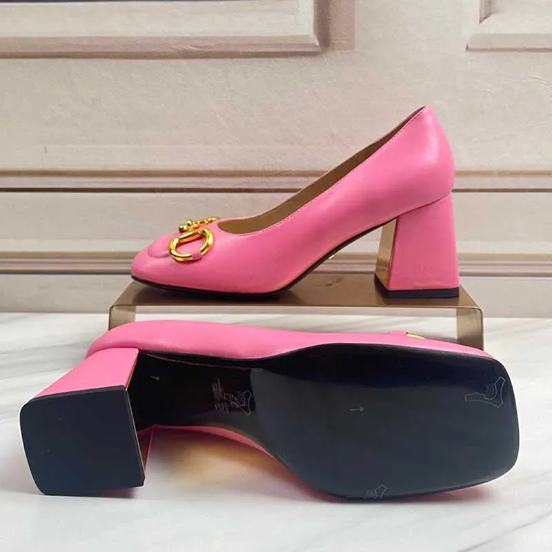 Womens High Block Heel Shoes Sexy