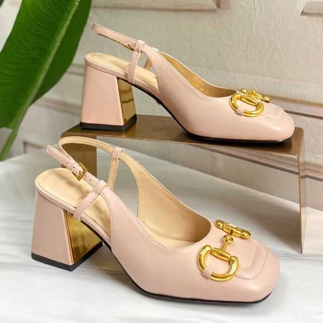 Womens High Block Heel Shoes Sexy