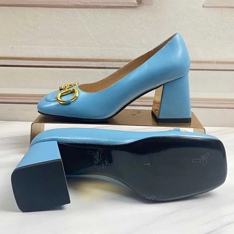 Womens High Block Heel Shoes Sexy