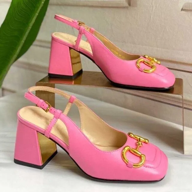 Womens High Block Heel Shoes Sexy