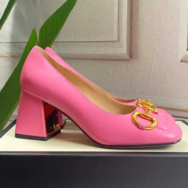 Womens High Block Heel Shoes Sexy