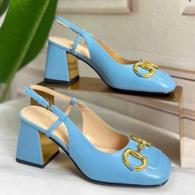 Womens High Block Heel Shoes Sexy