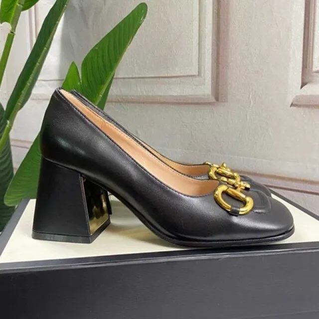 Womens High Block Heel Shoes Sexy