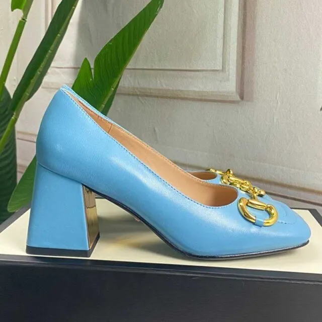 Womens High Block Heel Shoes Sexy