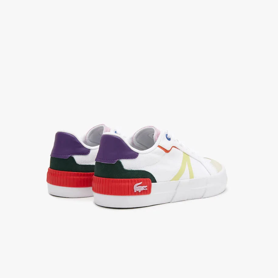 Women’s  L004 Textile Color-Pop Sneakers Off White/Pink