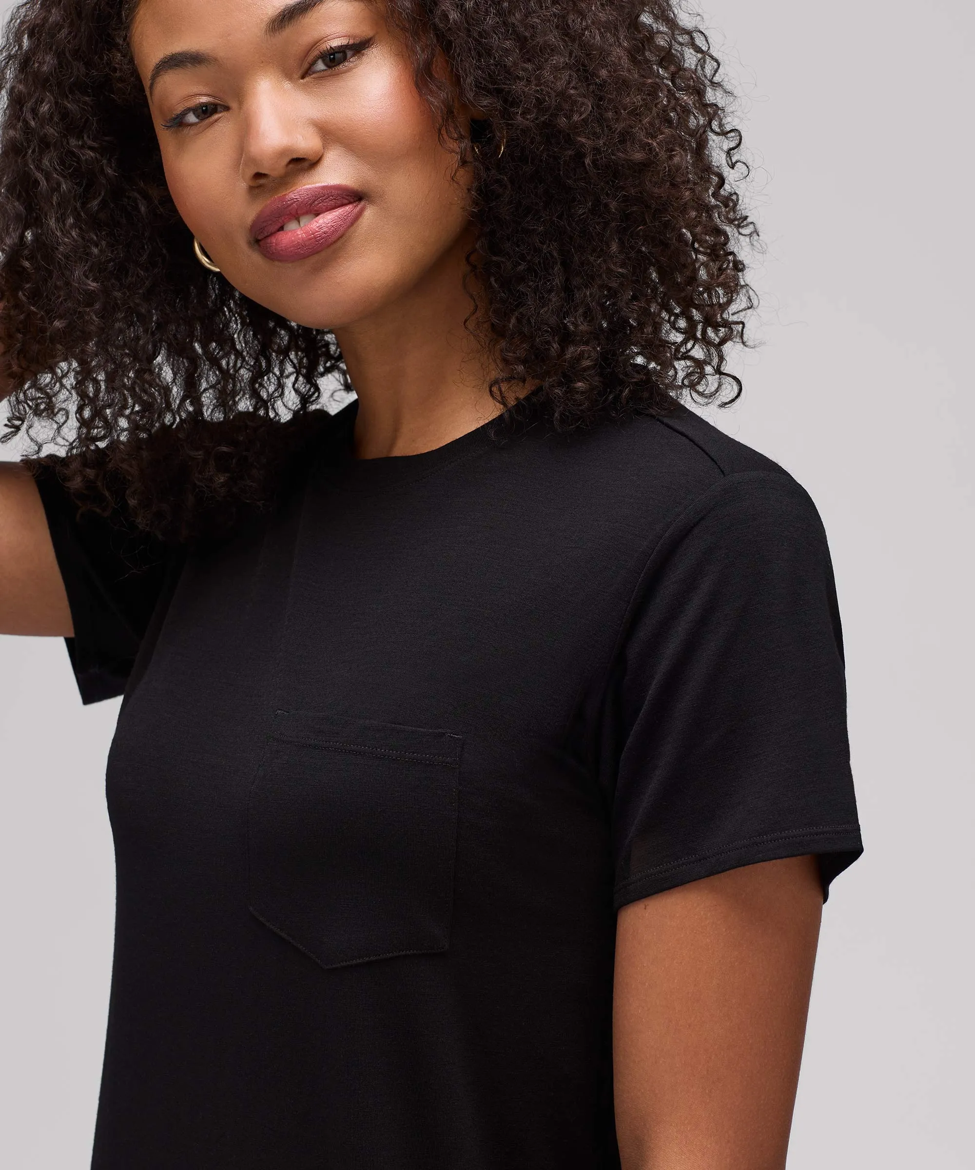 Women's Merino T-Shirt Dress