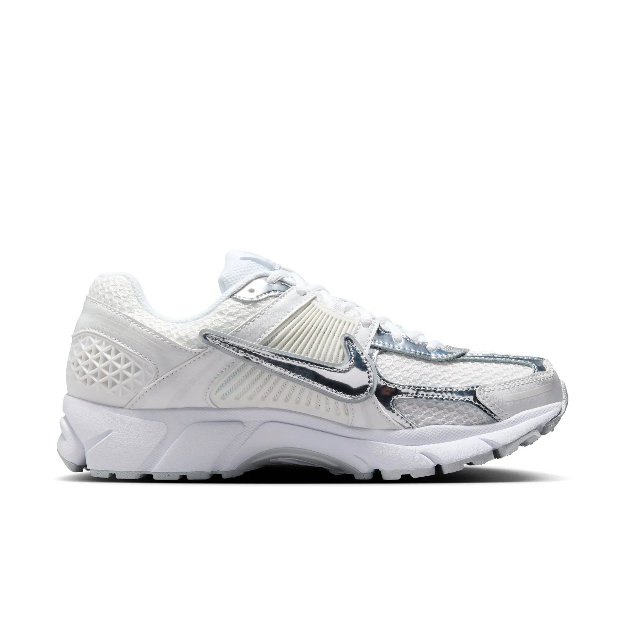 Womens Nike Zoom Vomero 5 'White/Metallic Silver'