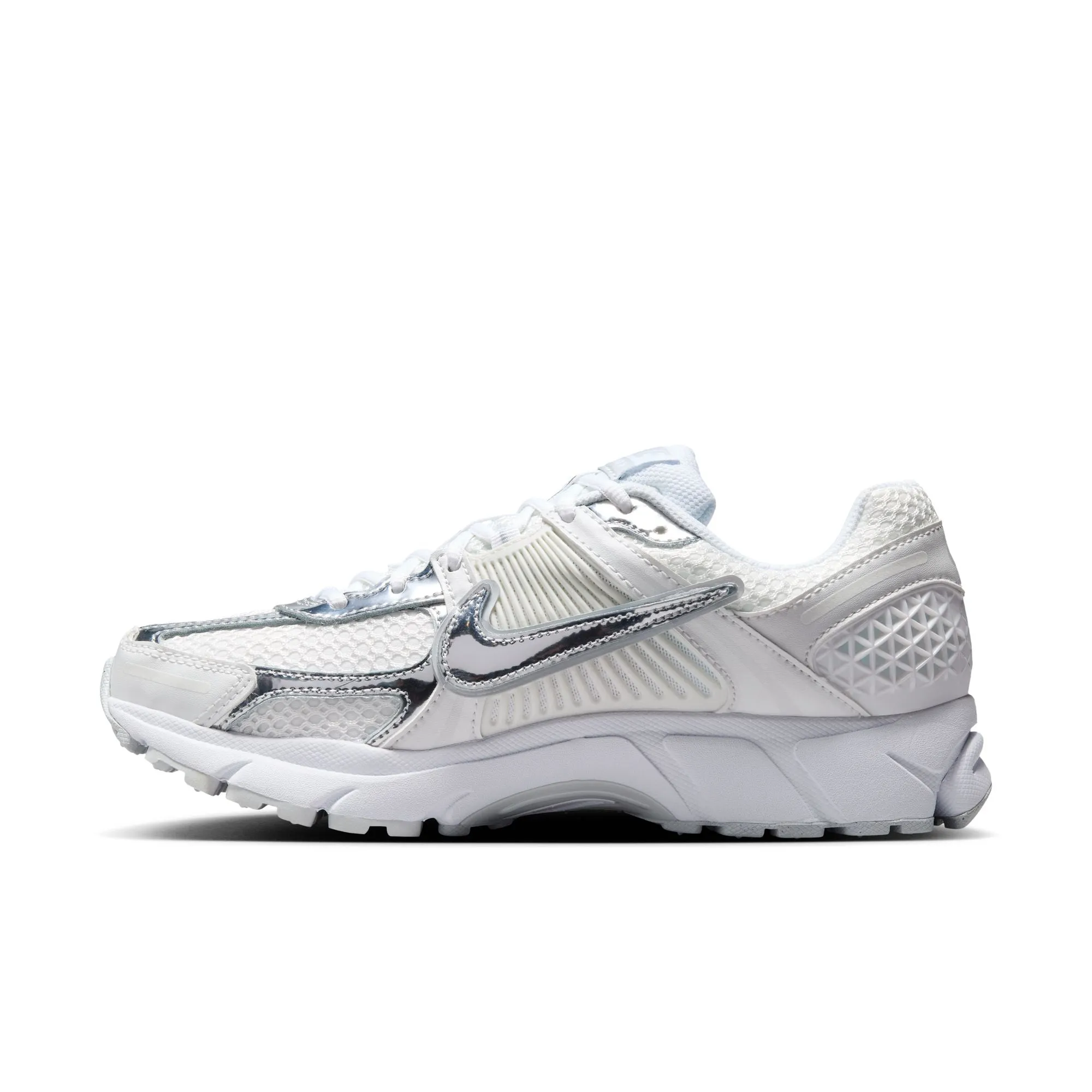 Womens Nike Zoom Vomero 5 'White/Metallic Silver'
