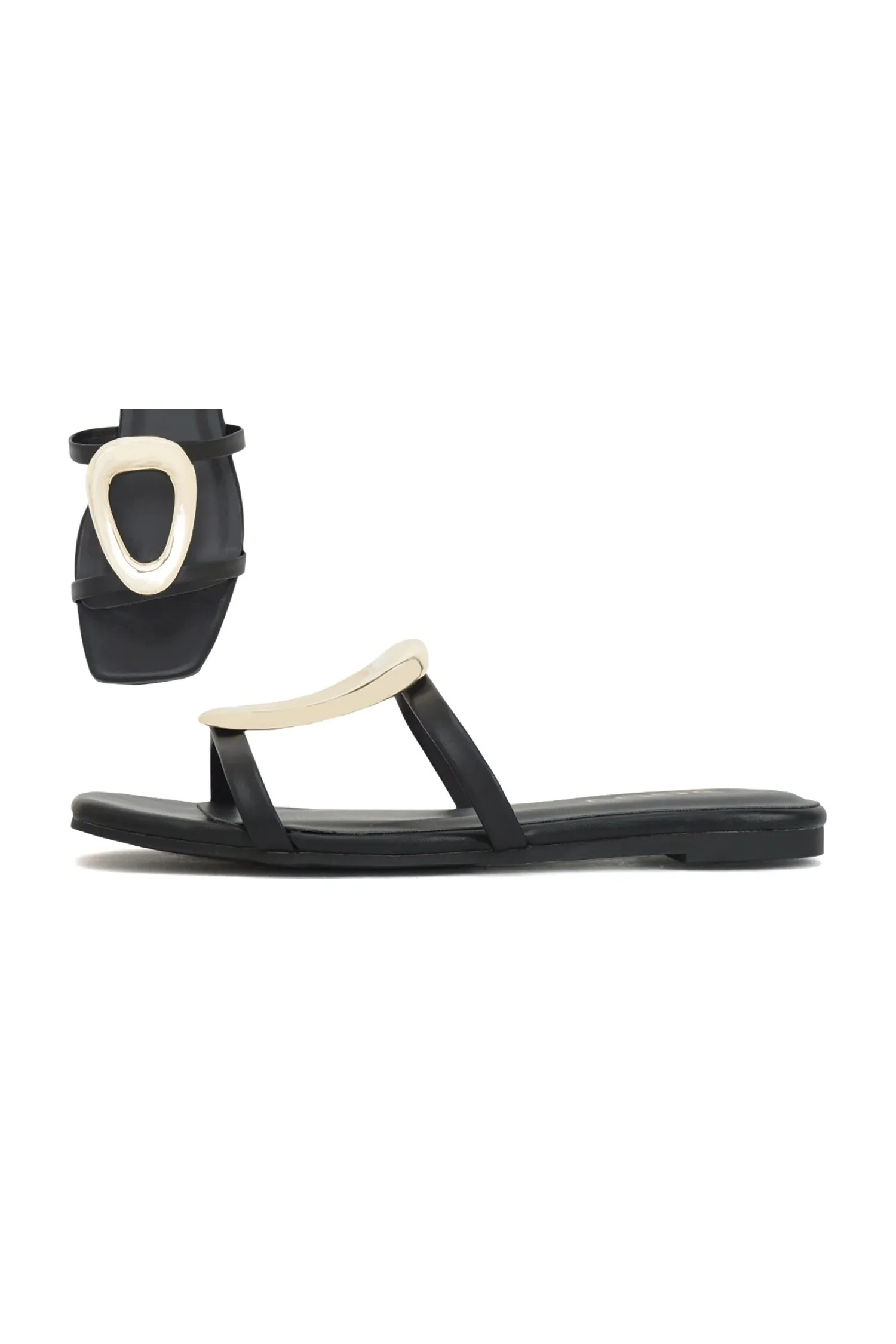 Women's Open Toe Buckle Sandal - DISTANTS