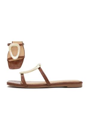 Women's Open Toe Buckle Sandal - DISTANTS