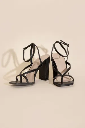 Women’s Strappy Sandals with 4” Heels