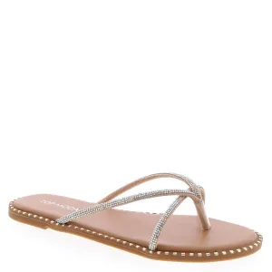 Women's Thong Sandal with Rhinestone  - MICK17