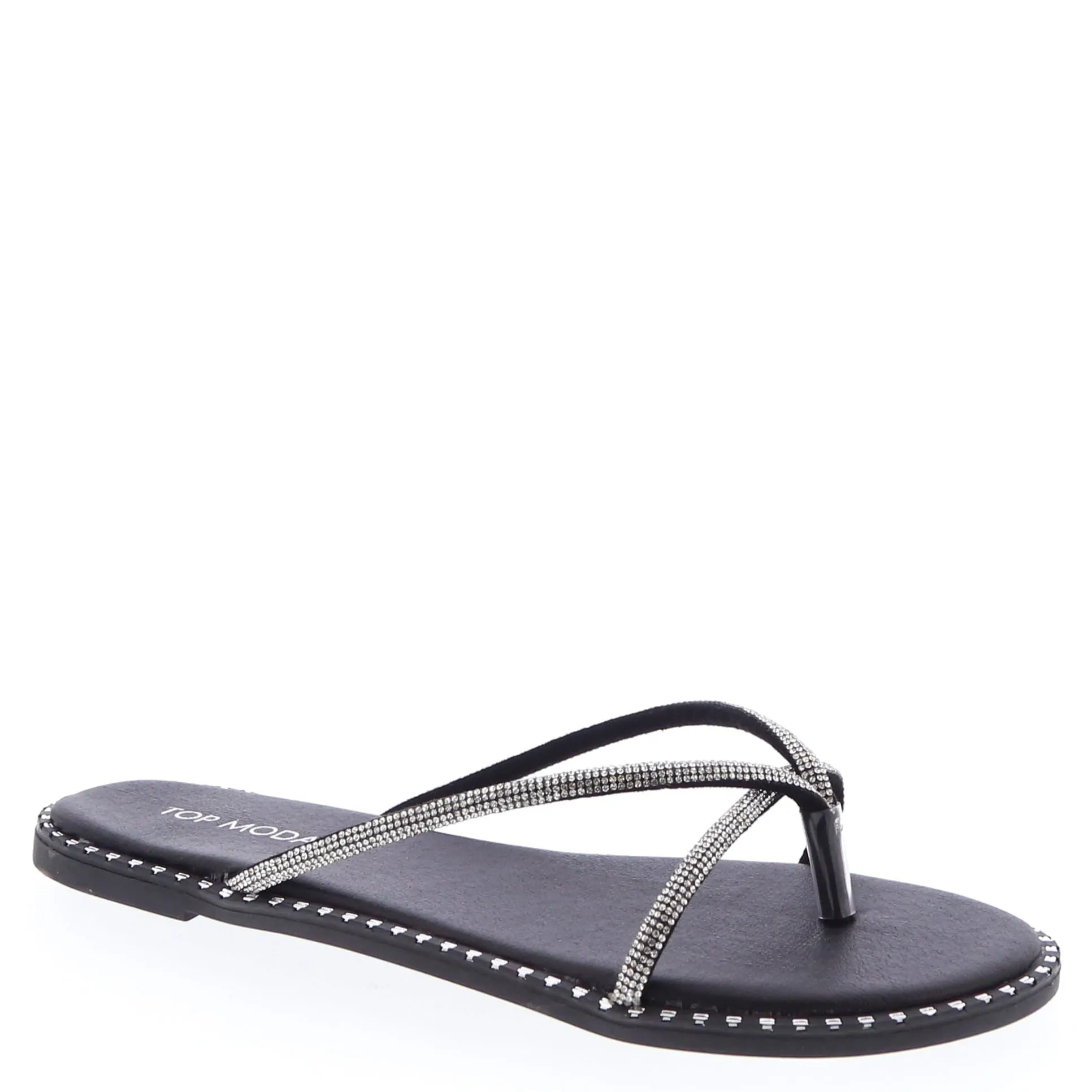Women's Thong Sandal with Rhinestone  - MICK17