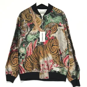 [XL] DS! Wacko Maria x TIM LEHI SILK JACQUARD SKA BOMBER JACKET