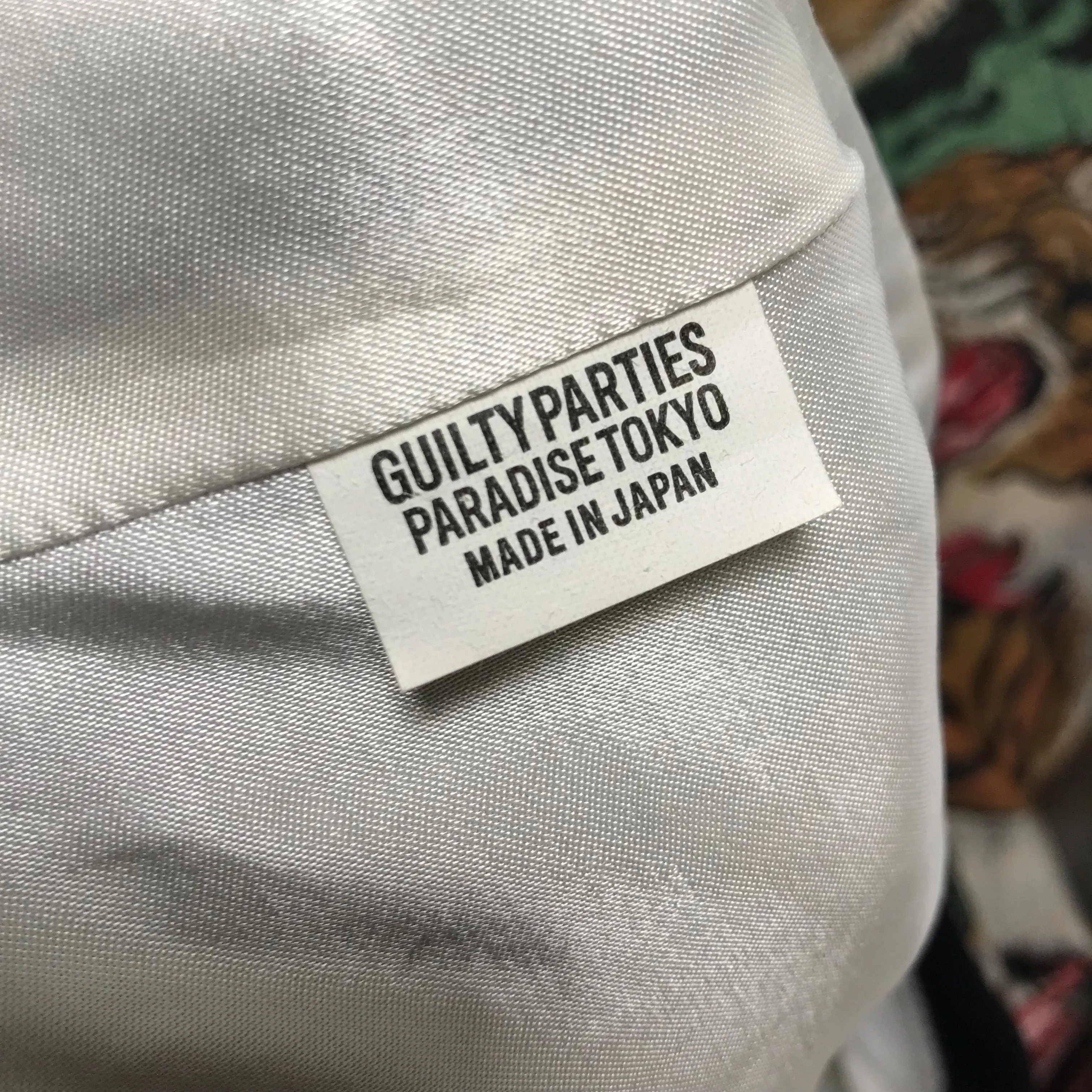 [XL] DS! Wacko Maria x TIM LEHI SILK JACQUARD SKA BOMBER JACKET