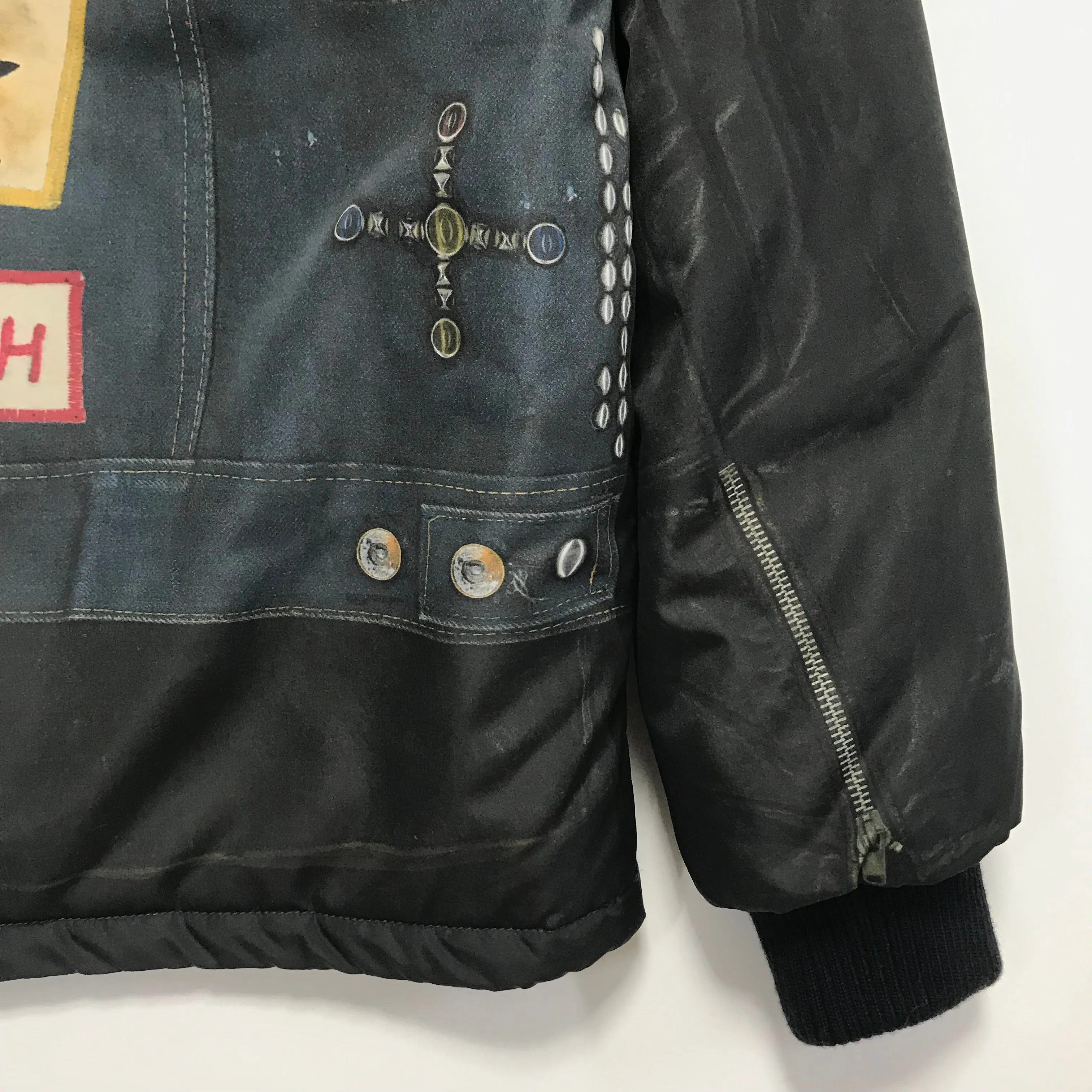 [XL] Neighborhood WDWYFW 14AW 20th MF VE Printed Puffer Jacket / Vest