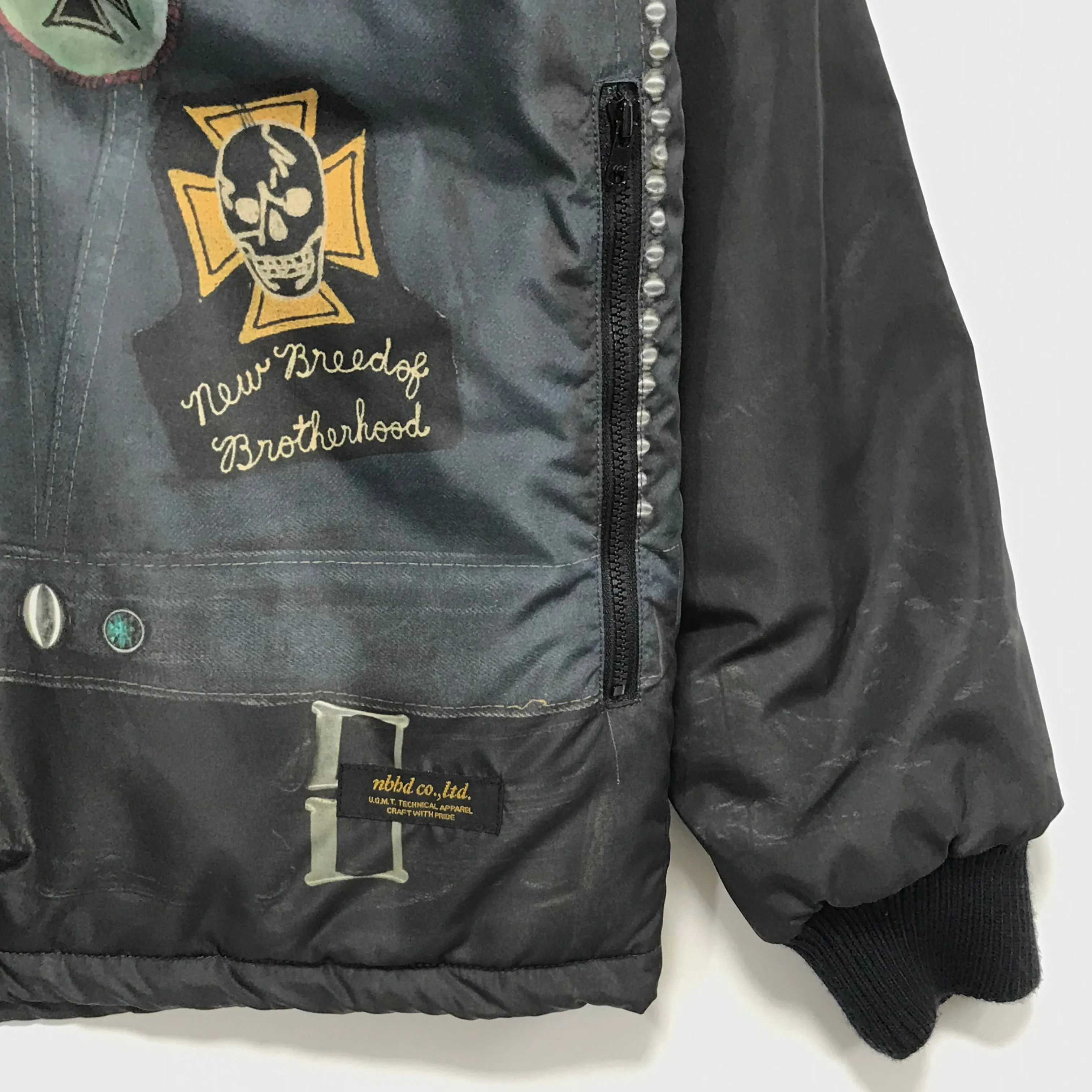 [XL] Neighborhood WDWYFW 14AW 20th MF VE Printed Puffer Jacket / Vest
