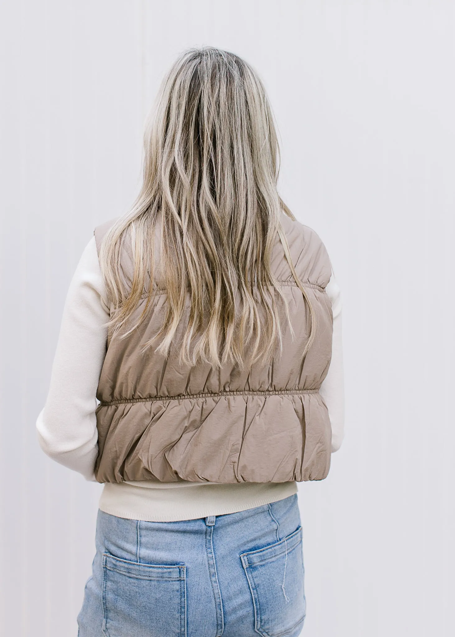XZ Mocha Puffer Vest