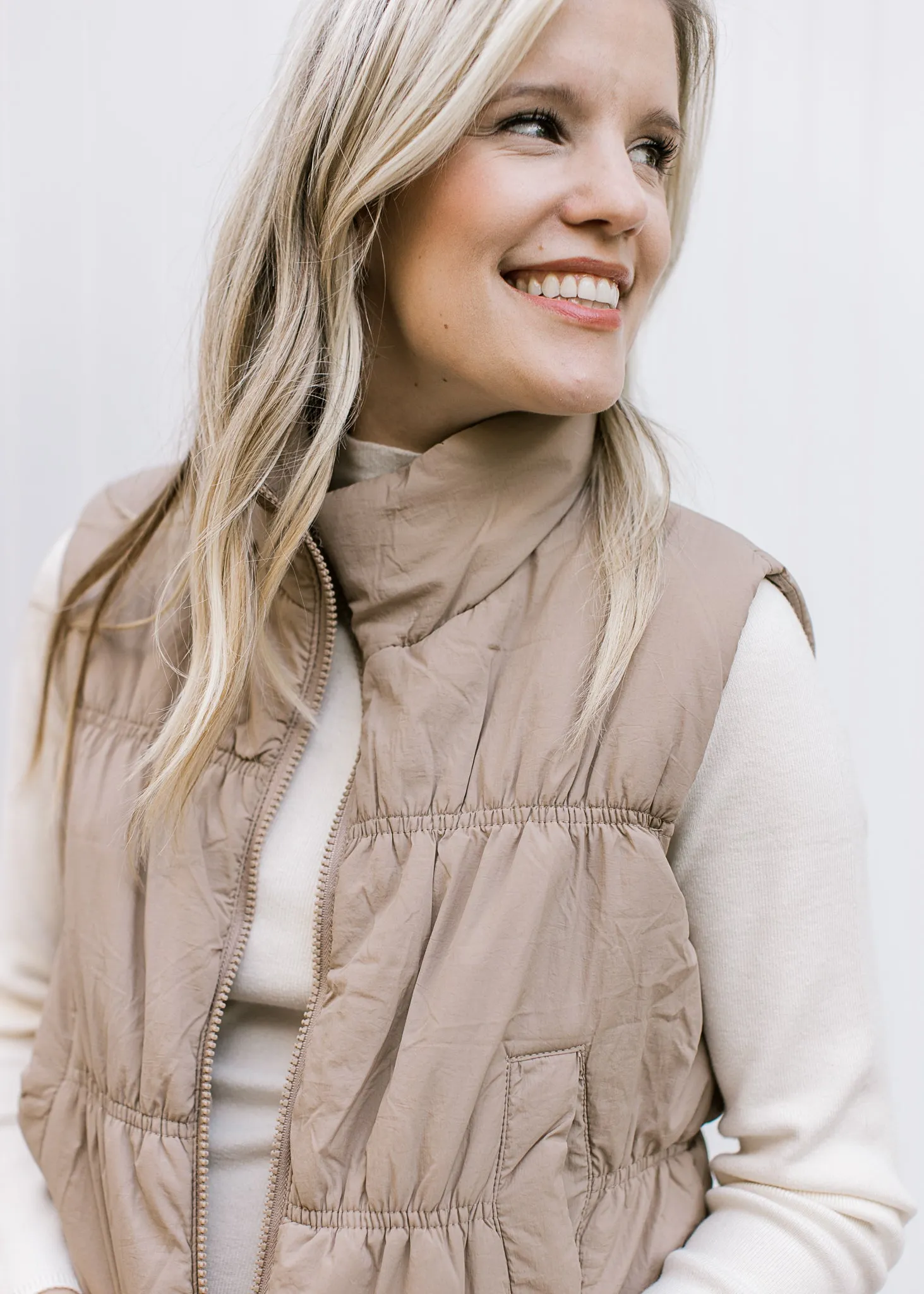 XZ Mocha Puffer Vest