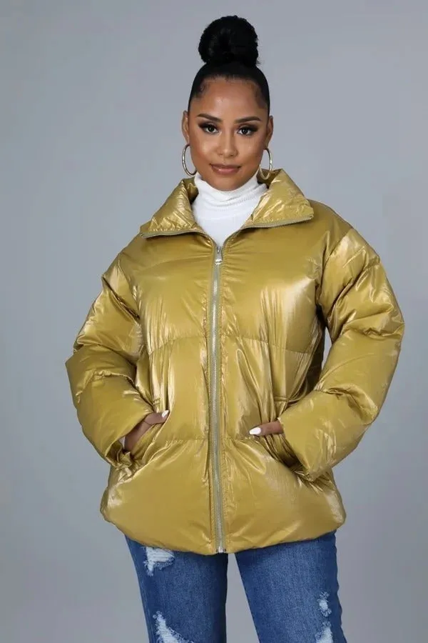 Yellow Non-stretch Jacket