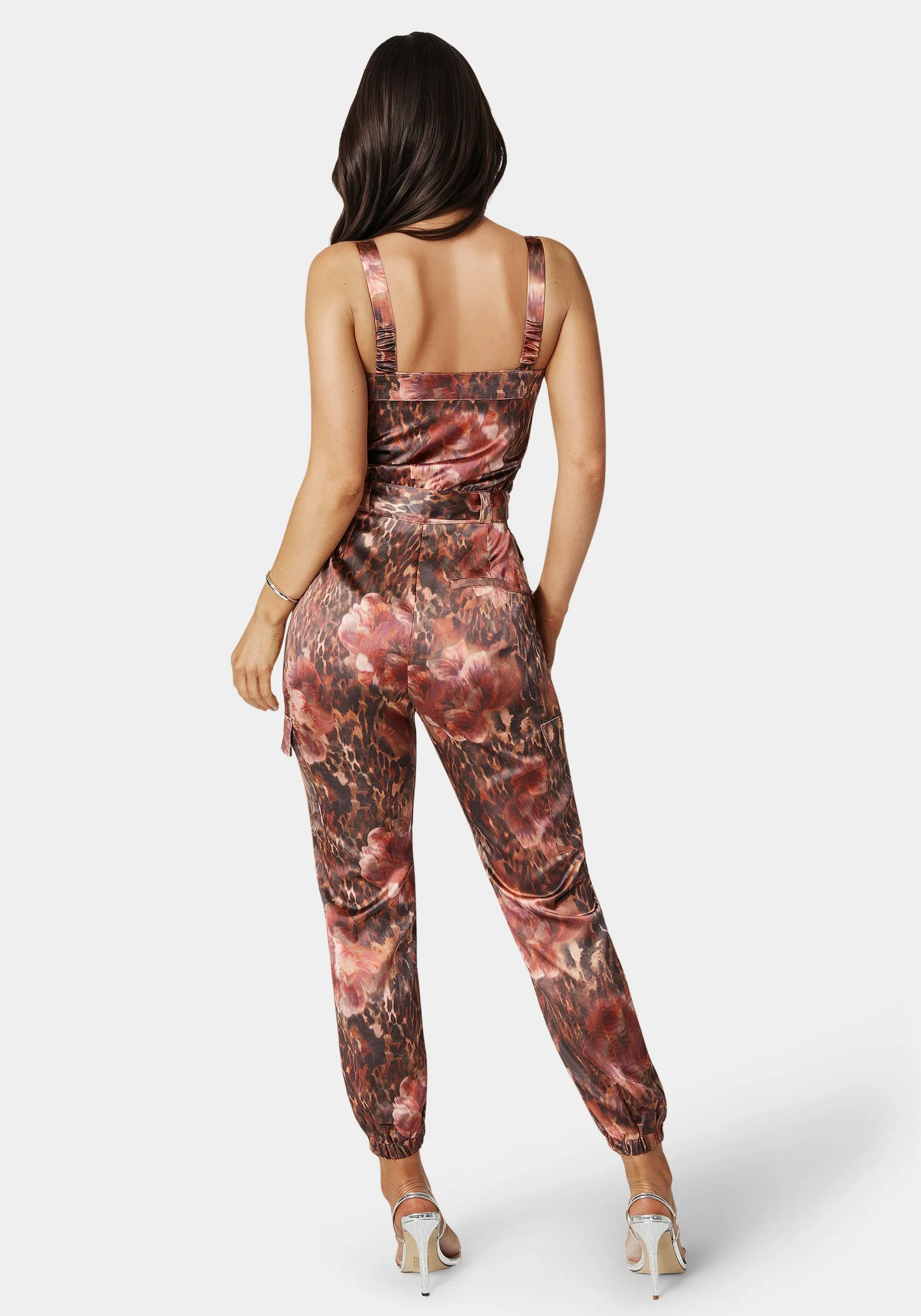 Zip Front Jogger Jumpsuit